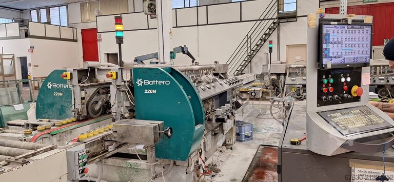 Kétoldalas üvegcserélő csiszológépek sora BOTTERO TITAN