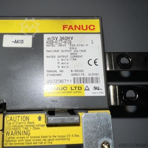 בקרות אלקטרוניקה / PLC FANUC A06B-6127-H109