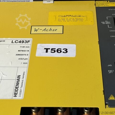 Elektronika / PLC valdymas FANUC A06B-6124-H109