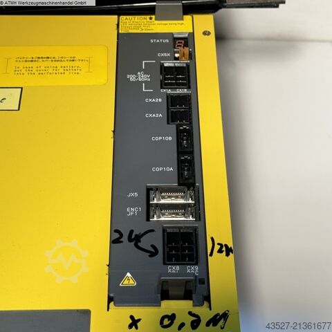 Elektronika / PLC valdymas FANUC A06B-6124-H109