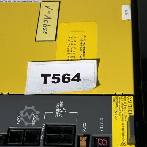 Elektronika / PLC valdymas FANUC A06B-6124-H109