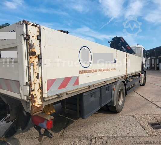 Camião de plataforma MAN TGS 18.360 / 6,6m / Hiab 244 16m Kran