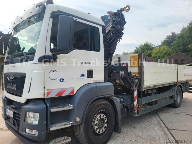 Grua montada em camião MAN TGS 18.360 / 6,6m / Hiab 244 16m Kran