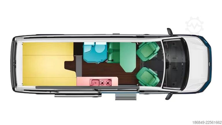 Autocaravana VW Grand California 680 2,0TDI-177 LED + ACC 1. Hd.