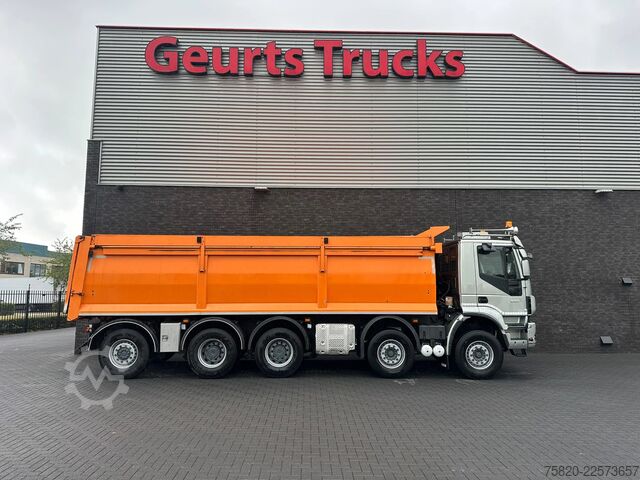 Avfallsbil Iveco Trakker 500 10X4  KIPPER/TIPPER./PIET RUIZEVELD...