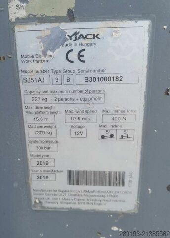  Skyjack SJ 51 AJ Diesel 17,55 m