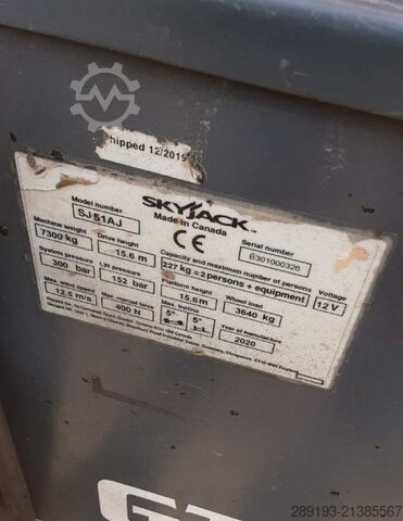  Skyjack SJ 51 AJ Diesel 17,55 m