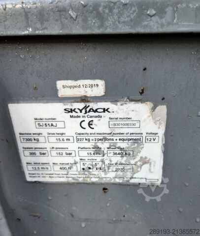  Skyjack SJ 51 AJ Diesel 17,55 m