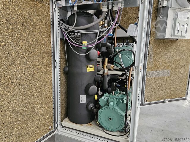 CO2 स्थापना और शीत कक्ष BITZER CO2 installation & cold room