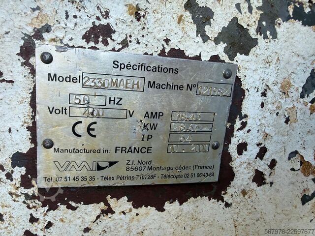 Dakšu mīcīšanas iekārta VMI 2330MAEHW Fork Mixer with 2 x Bowls