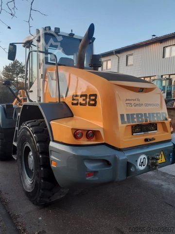 لودر چرخ‌دار LIEBHERR L 538 kein 514 524 526 542 546 TOP nur 3540 Std.