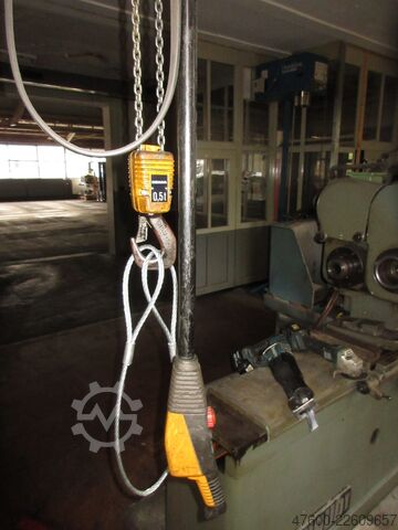 기둥 지브 크레인 선회 지브 크레인 체인 호이스트 Demag KBK Kran Drehkran Hallenkran L 3m Demag KBK2 500Kg + DK Kettenzug H3m