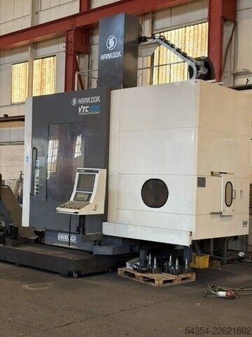 Máy tiện đứng và phay CNC loại ram Hankook VTC-160E