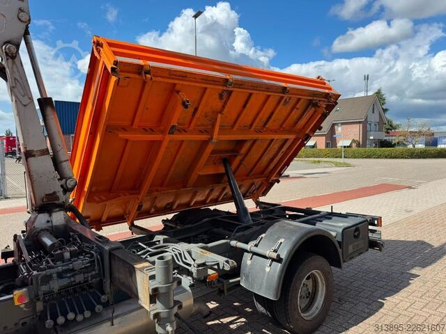 Kinder 3-kahëshe Mercedes-Benz Vario 816 Kraan / 3-zijdige Kipper, EURO 5