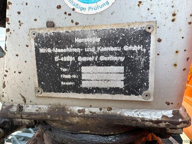 Kinder 3-kahëshe Mercedes-Benz Vario 816 Kraan / 3-zijdige Kipper, EURO 5