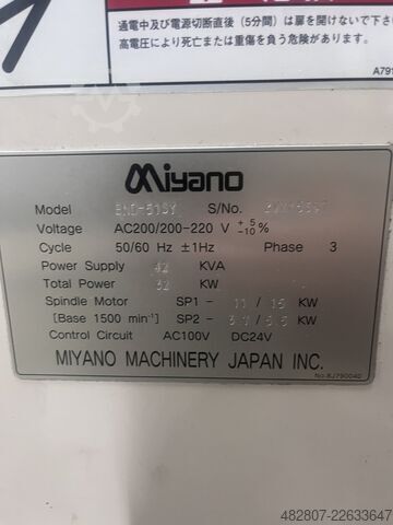 CNC dreiebenk Miyano BND-51SY