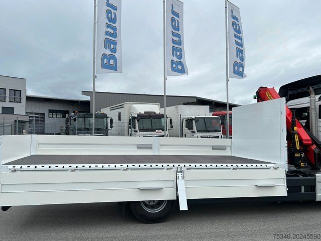 Vrachtauto met open laadbak MAN TGS 18.470 BL/PK 14.502/Funk/6,20m Prit./ 9 tkm