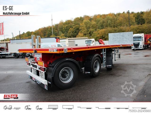 Semirremolque con plataforma de trabajo FAYMONVILLE MAX410 Ballastauflieger