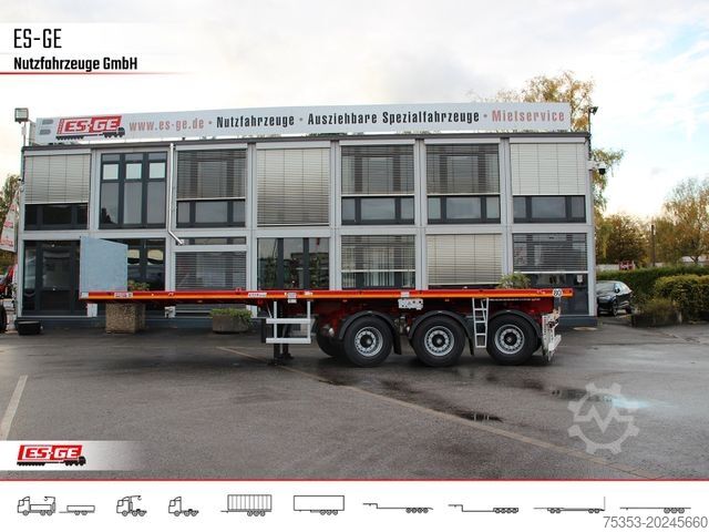 Semirremolque con plataforma de trabajo FAYMONVILLE MAX410 Ballastauflieger