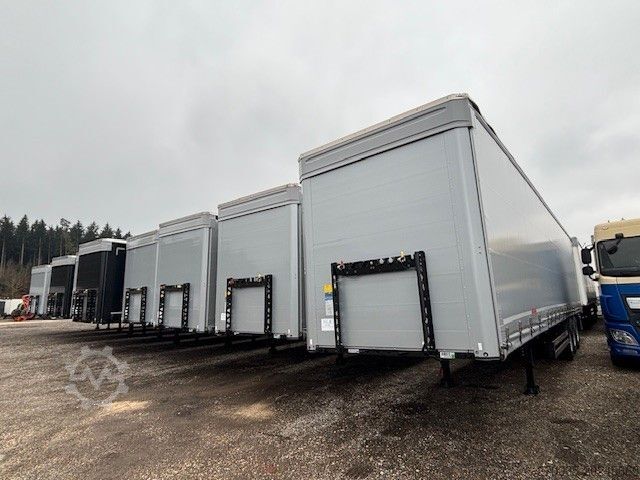 Åpen semitrailer med presenning KÖGEL SN24 NEU+Lift+SAF+EN12642XL+Hubdach+sofort