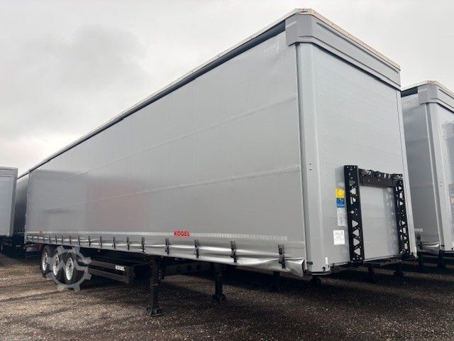 Åpen semitrailer med presenning KÖGEL SN24 NEU+Lift+SAF+EN12642XL+Hubdach+sofort