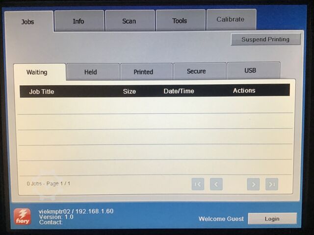 XEROX C60 配备内置 FIERY EX-i C60/70 XEROX XEROX Digital Color Press C60
