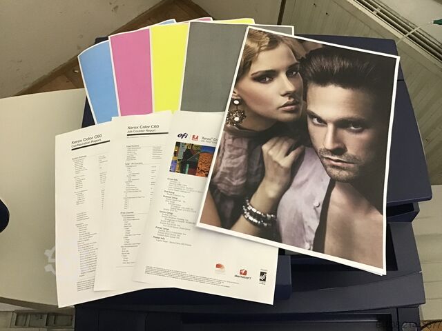 XEROX C60 配备内置 FIERY EX-i C60/70 XEROX XEROX Digital Color Press C60