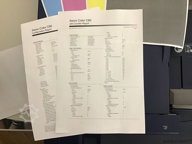 XEROX C60 配备内置 FIERY EX-i C60/70 XEROX XEROX Digital Color Press C60