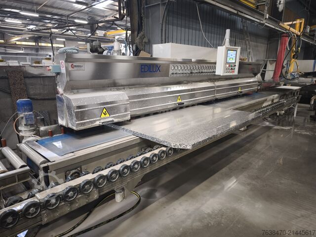 Macchina per la lucidatura dei bordi Comandulli Edilux 10+6