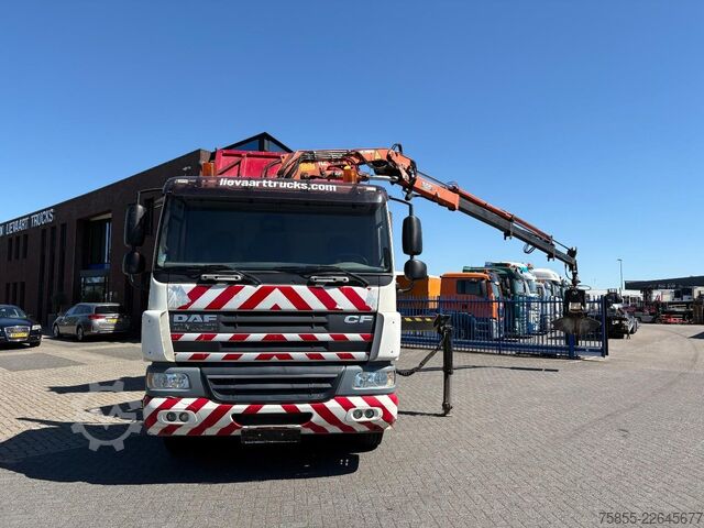 Sklápač so žeriavom DAF CF75.310 Tipper / Crane / Manual / Euro 5 / 100...