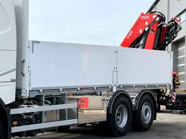 Loading platform Volvo FH 460 6x2-4 Baustoff-Pritsche m.Fassi  MIETE