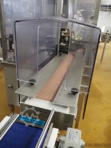 Linha de enlatamento (até 2000 latas/h) Handtmann / Stiller VF830+Verbufa+STA2000