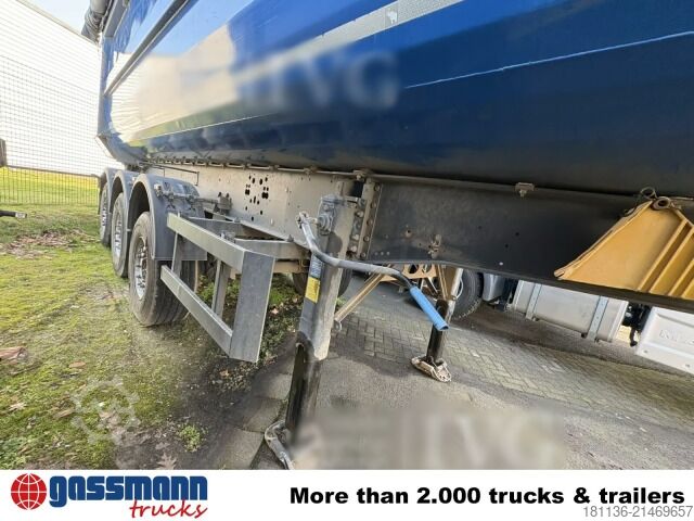Tippsemitrailer Schmitz SKI 24 SL 8.2, Liftachse, Stahlmulde ca. 28m³