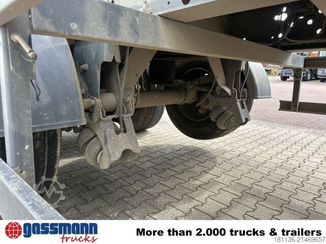 Polpriklopnik kiper Schmitz SKI 24 SL 8.2, Liftachse, Stahlmulde ca. 28m³