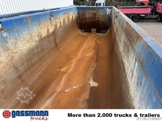 Polpriklopnik kiper Schmitz SKI 24 SL 8.2, Liftachse, Stahlmulde ca. 28m³