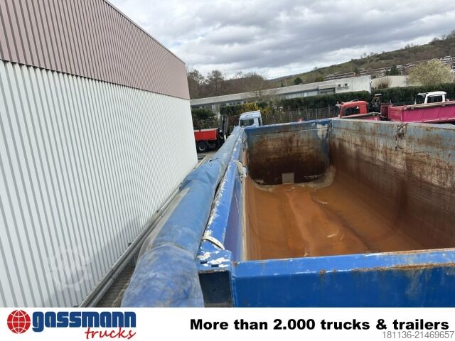 Polpriklopnik kiper Schmitz SKI 24 SL 8.2, Liftachse, Stahlmulde ca. 28m³