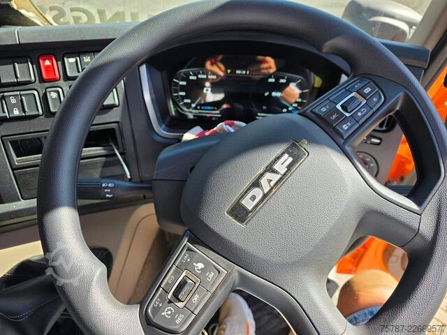 道路清掃車 DAF XB 210 Kehrmaschine wie neu Brock VS4 Kehraufbau