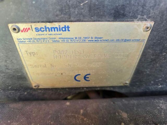 Balayeuse de voirie SCHMIDT Schmidt Aebi Flexigo150,Besen,Streuaufbau,Schild