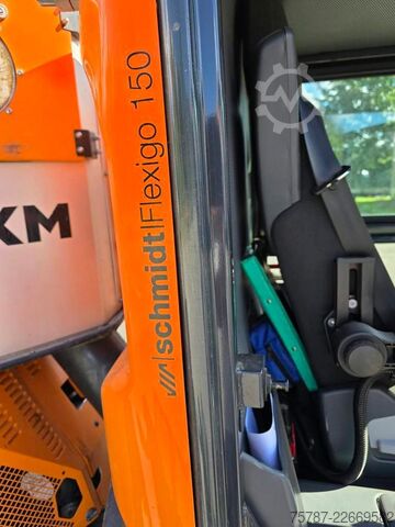 Balayeuse de voirie SCHMIDT Schmidt Aebi Flexigo150,Besen,Streuaufbau,Schild