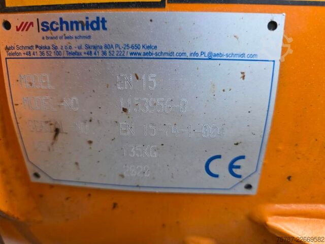 Balayeuse de voirie SCHMIDT Schmidt Aebi Flexigo150,Besen,Streuaufbau,Schild