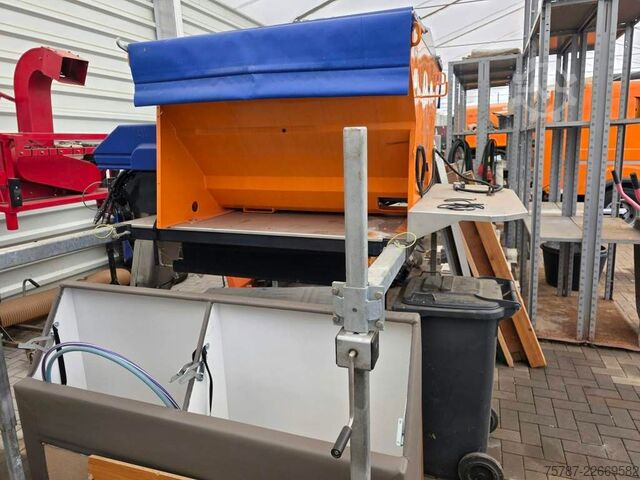 Balayeuse de voirie SCHMIDT Schmidt Aebi Flexigo150,Besen,Streuaufbau,Schild
