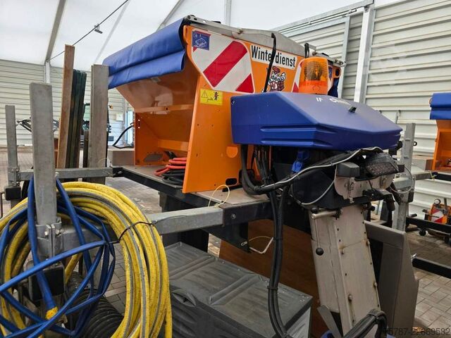 Balayeuse de voirie SCHMIDT Schmidt Aebi Flexigo150,Besen,Streuaufbau,Schild