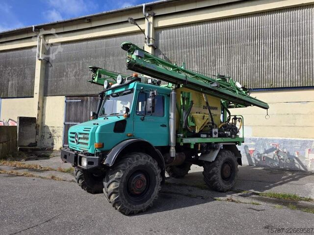 Châssis de camion UNIMOG U5000 4x4 Chassis, Standklima, 4374/45