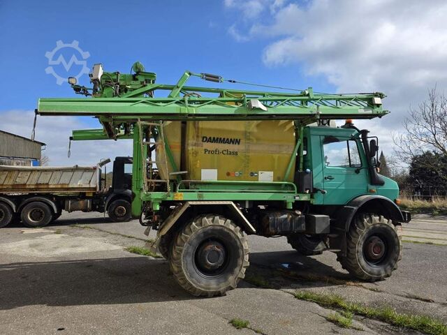 Châssis de camion UNIMOG U5000 4x4 Chassis, Standklima, 4374/45