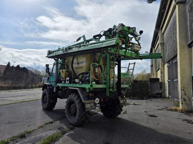 Châssis de camion UNIMOG U5000 4x4 Chassis, Standklima, 4374/45