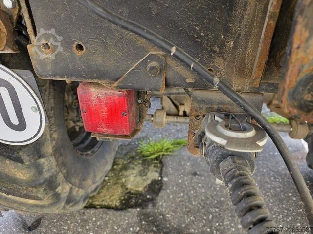 Châssis de camion UNIMOG U5000 4x4 Chassis, Standklima, 4374/45
