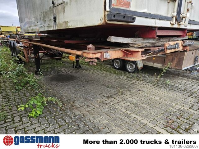 Semiremorcă cu caroserie interschimbabilă  SAnh Container Chassis