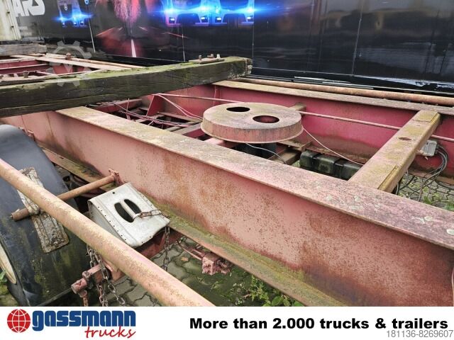 Semiremorcă cu caroserie interschimbabilă  SAnh Container Chassis