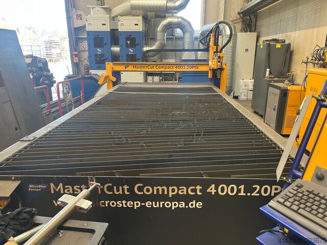 Machine de découpe plasma à portique CNC Microstep MasterCut Compact 4001.20Ptk