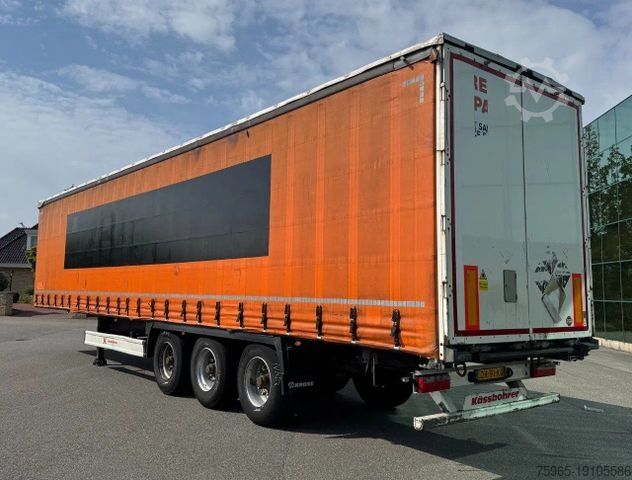 Open oplegger met zeil  Other KAESSBOHRER  MAXIMA   DRUM BRAKES     SLID